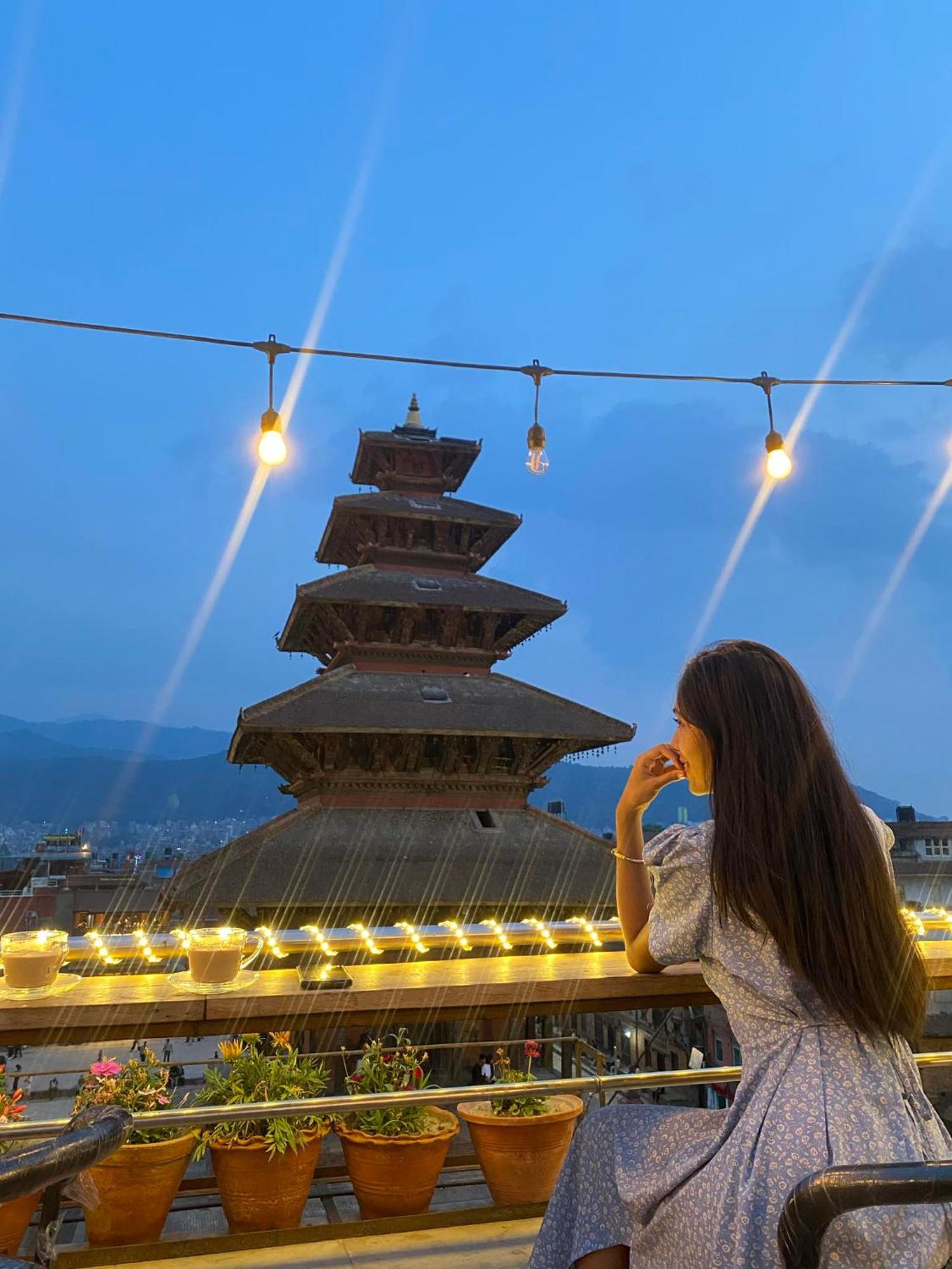 Annapurna Guest House And Rooftop Restaurant Bhatgoan Exterior foto