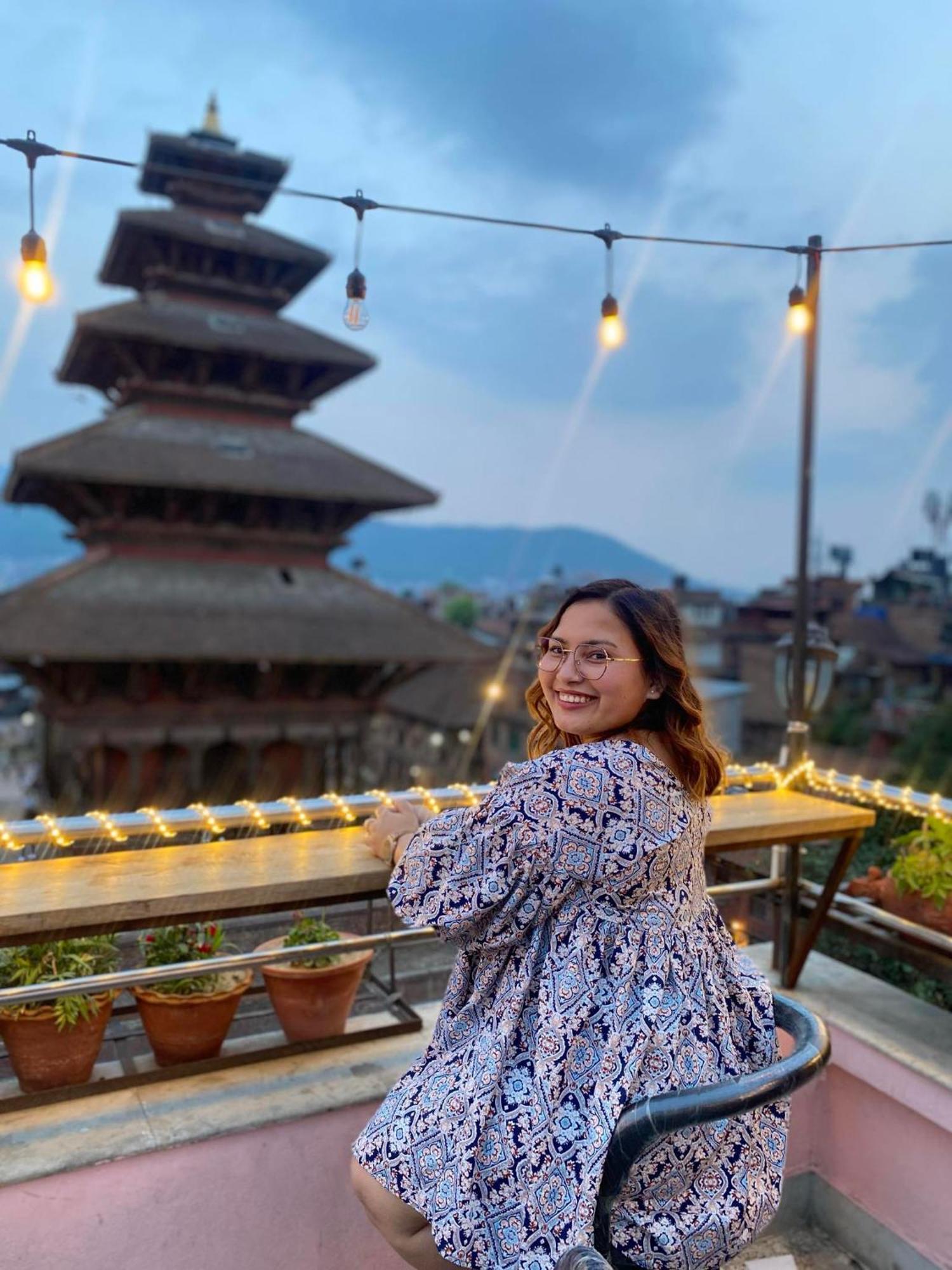 Annapurna Guest House And Rooftop Restaurant Bhatgoan Exterior foto